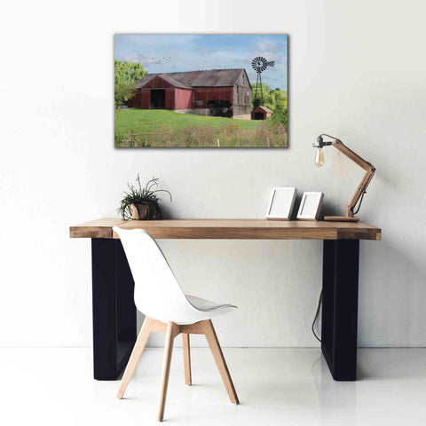 Image of 'Summer in Pennsylvania' by Lori Deiter, Canvas Wall Art,40 x 26