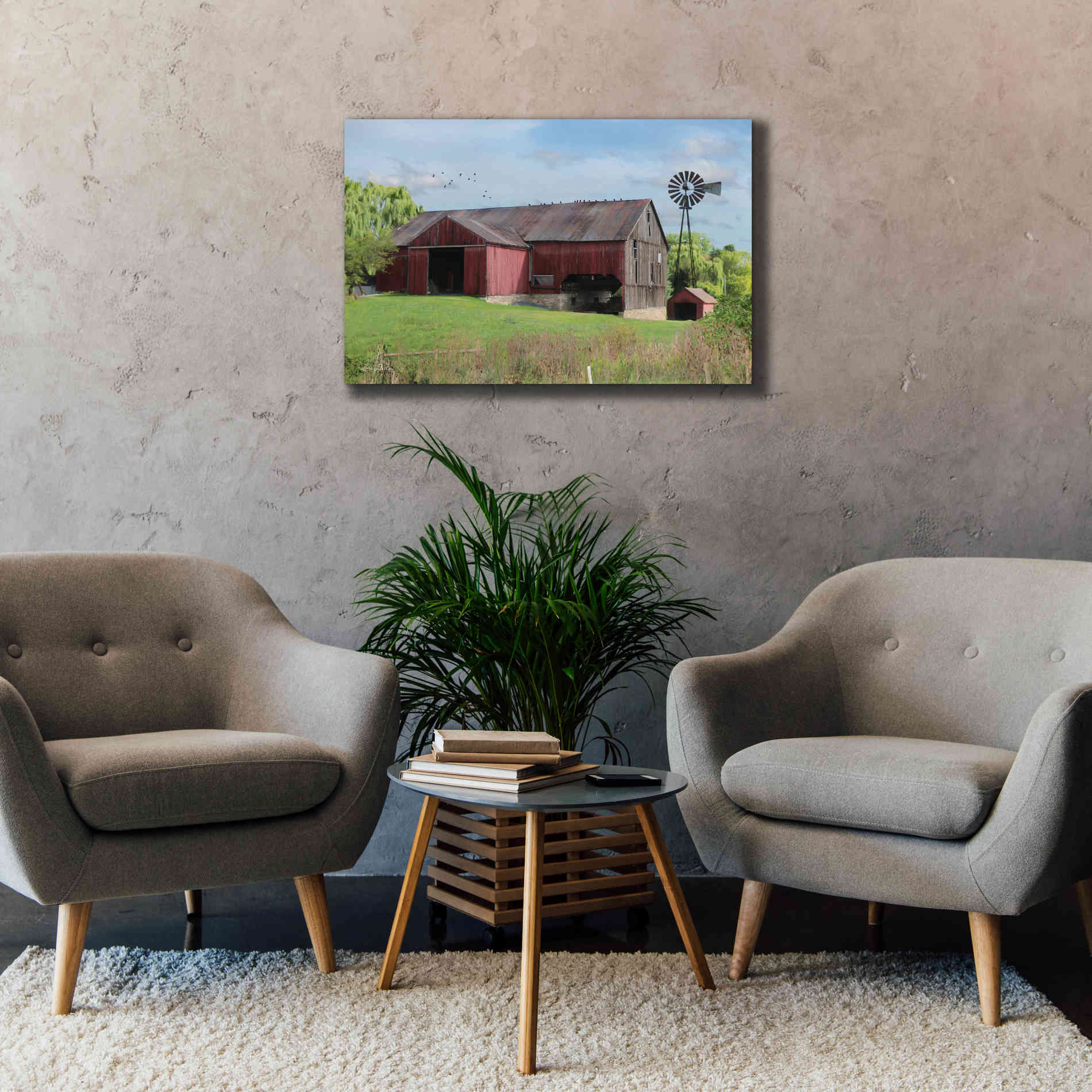 'Summer in Pennsylvania' by Lori Deiter, Canvas Wall Art,40 x 26