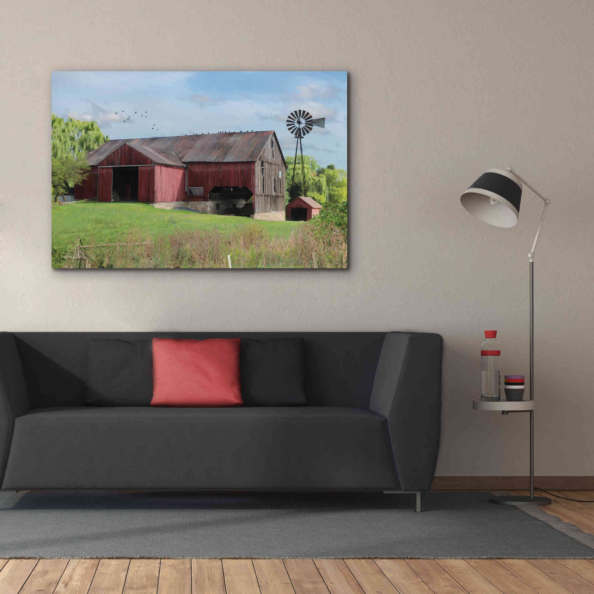 'Summer in Pennsylvania' by Lori Deiter, Canvas Wall Art,60 x 40