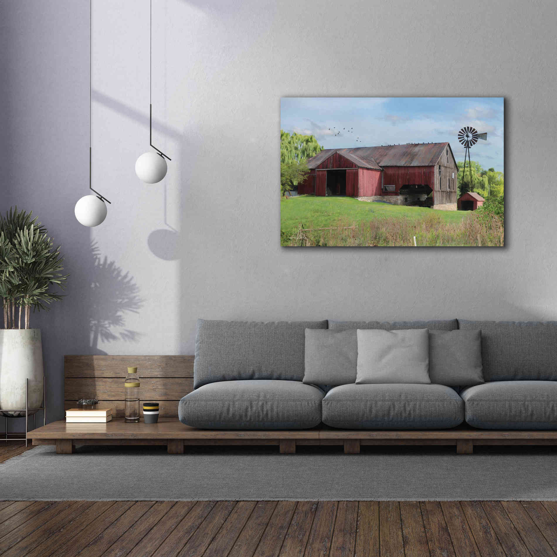 'Summer in Pennsylvania' by Lori Deiter, Canvas Wall Art,60 x 40