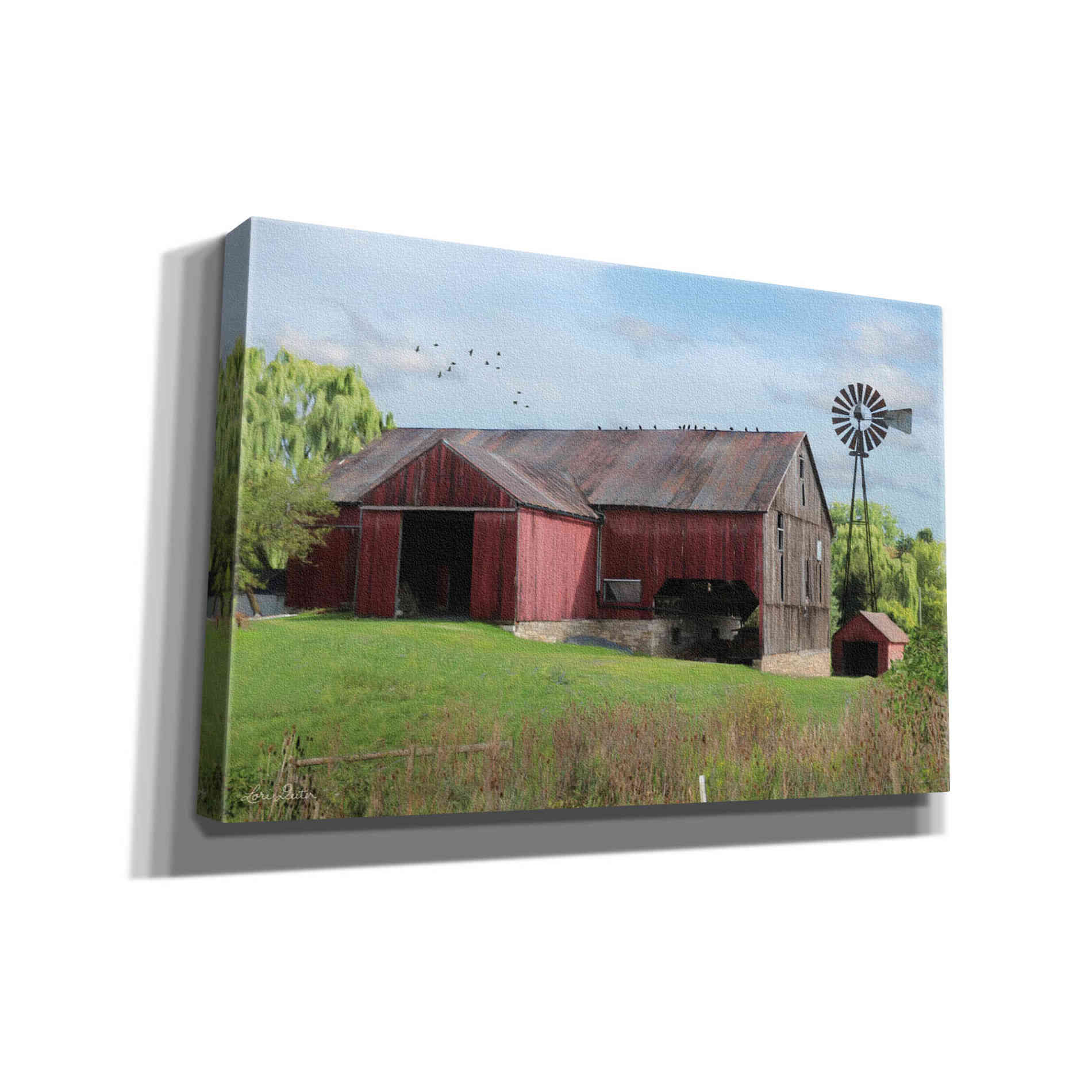 'Summer in Pennsylvania' by Lori Deiter, Canvas Wall Art