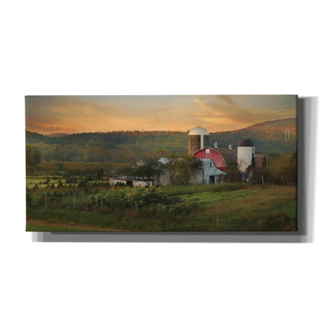Image of 'New York Country Sunset' by Lori Deiter, Canvas Wall Art