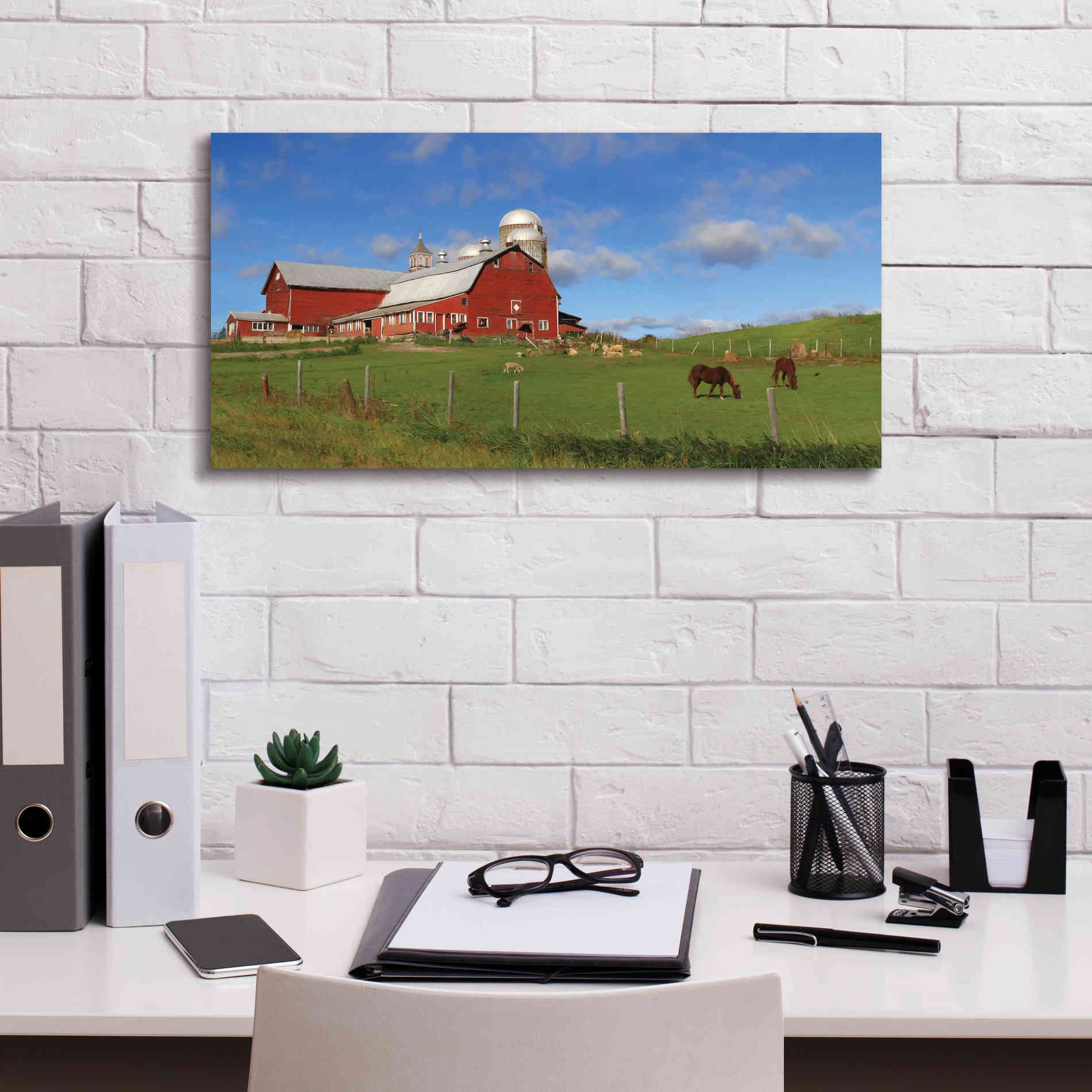 'A Perfect Day' by Lori Deiter, Canvas Wall Art,24 x 12