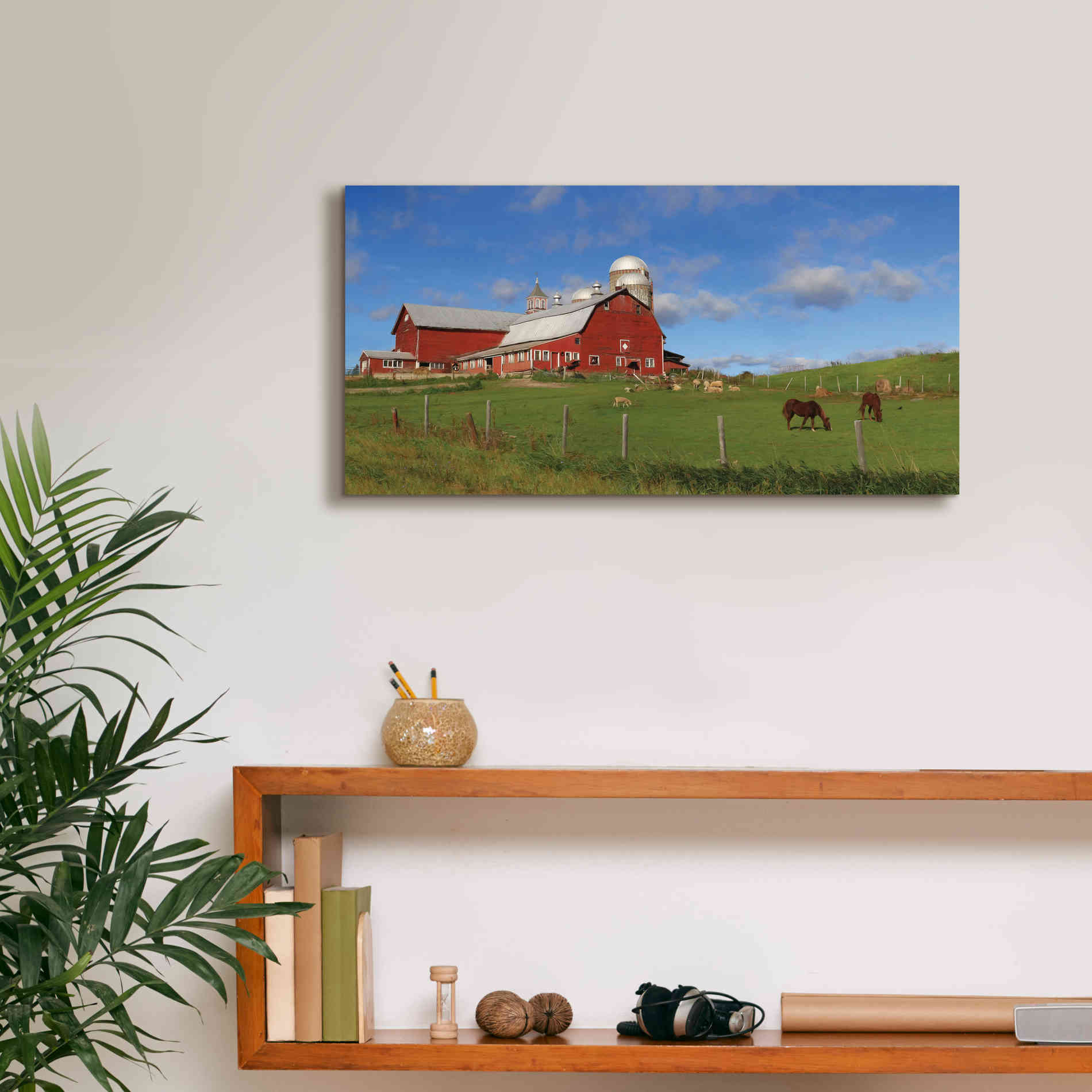 'A Perfect Day' by Lori Deiter, Canvas Wall Art,24 x 12