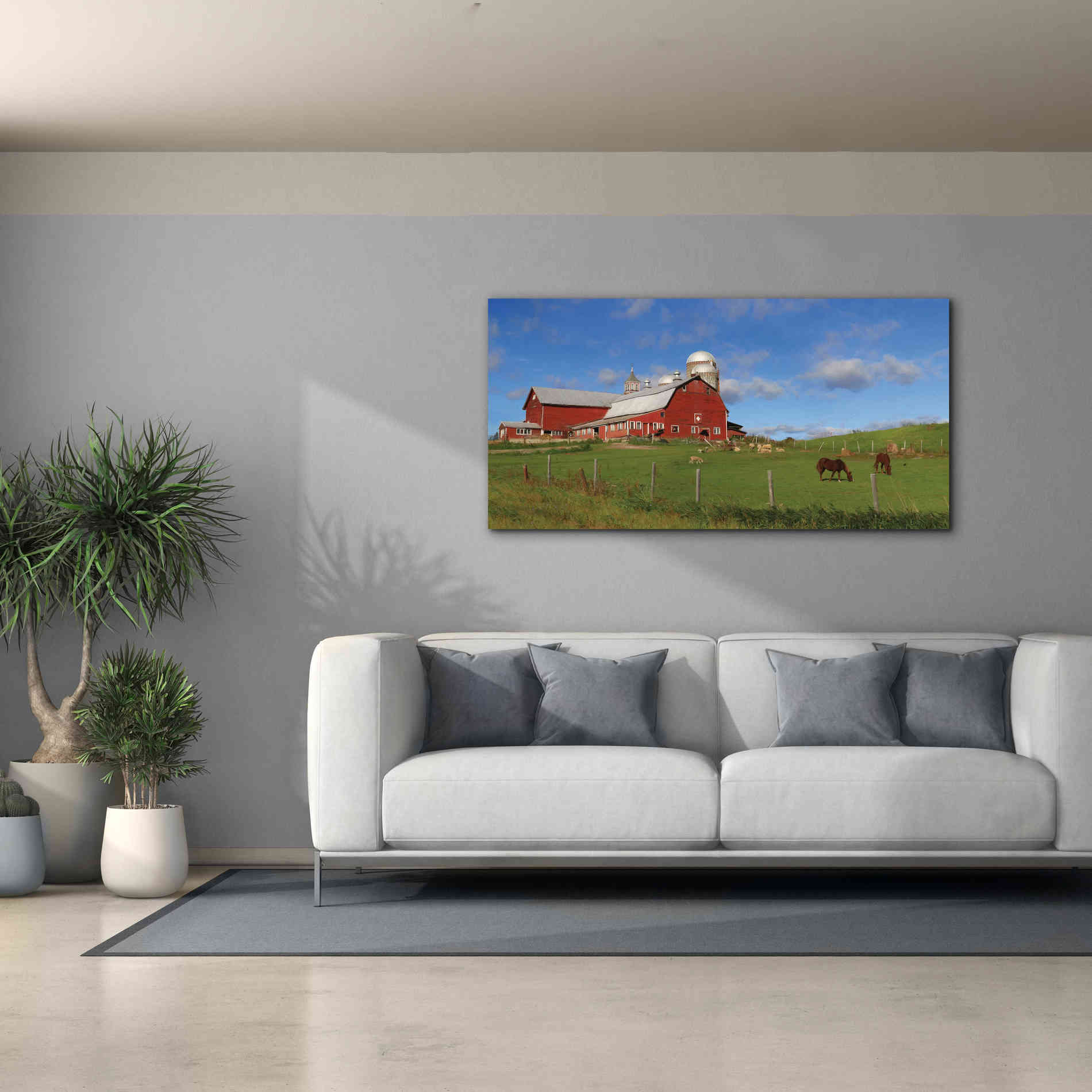 'A Perfect Day' by Lori Deiter, Canvas Wall Art,60 x 30