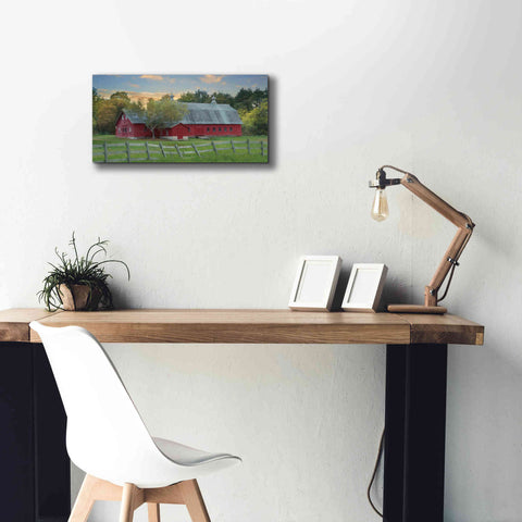 Image of 'Fenced In' by Lori Deiter, Canvas Wall Art,24 x 12