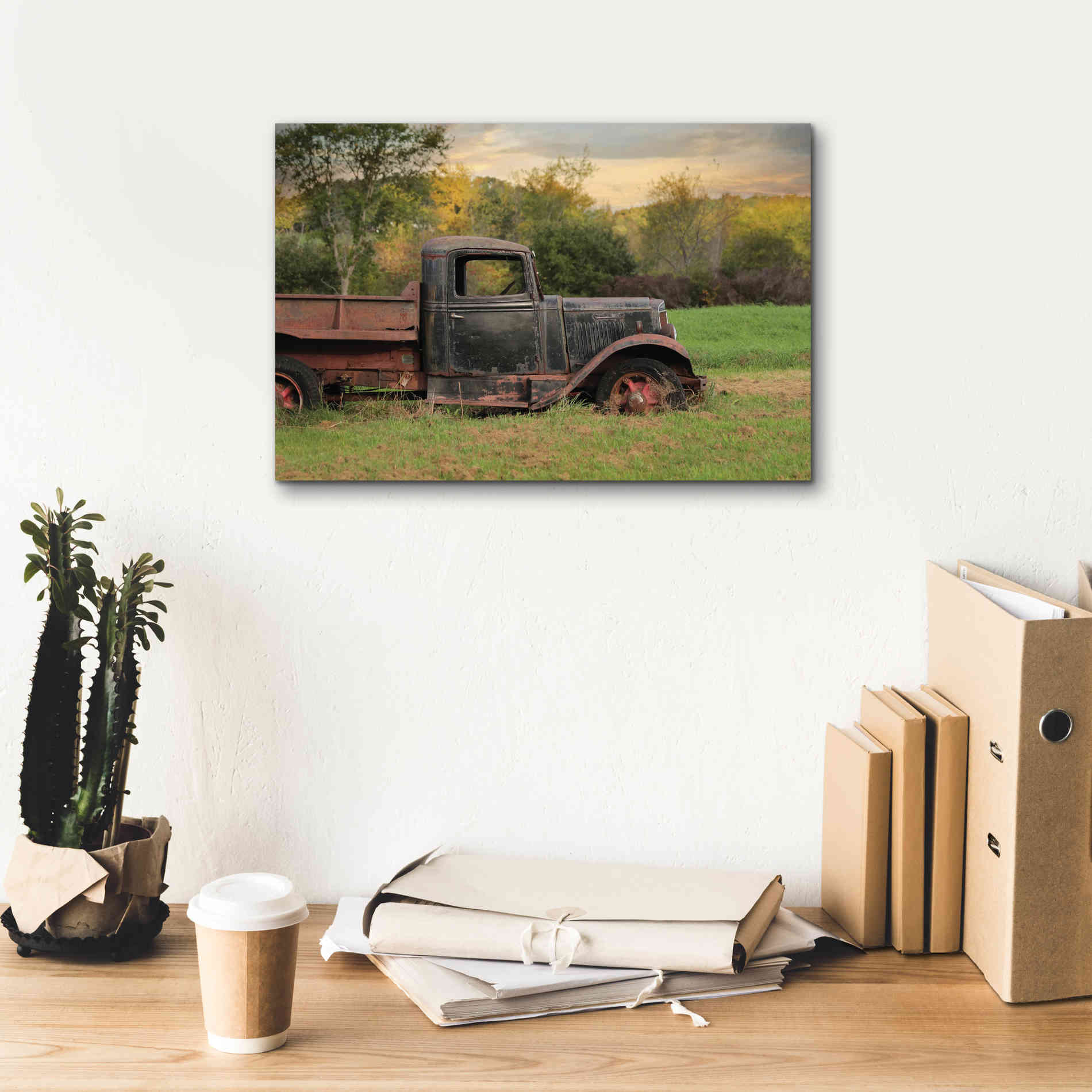 'Going Nowhere' by Lori Deiter, Canvas Wall Art,18 x 12