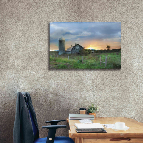 Image of 'New Morning in Vermont' by Lori Deiter, Canvas Wall Art,40 x 26