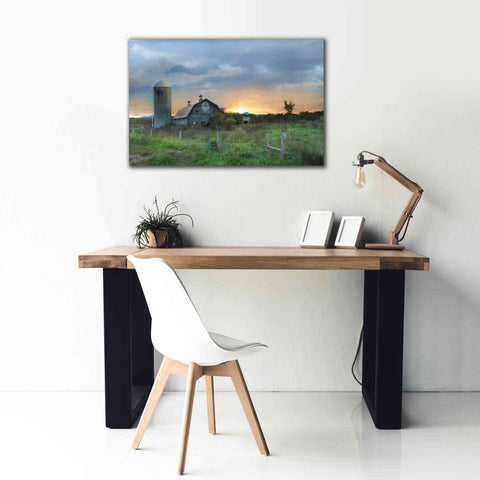 Image of 'New Morning in Vermont' by Lori Deiter, Canvas Wall Art,40 x 26