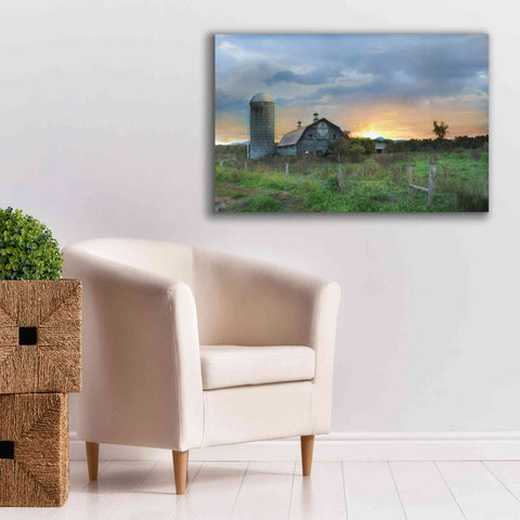 Image of 'New Morning in Vermont' by Lori Deiter, Canvas Wall Art,40 x 26