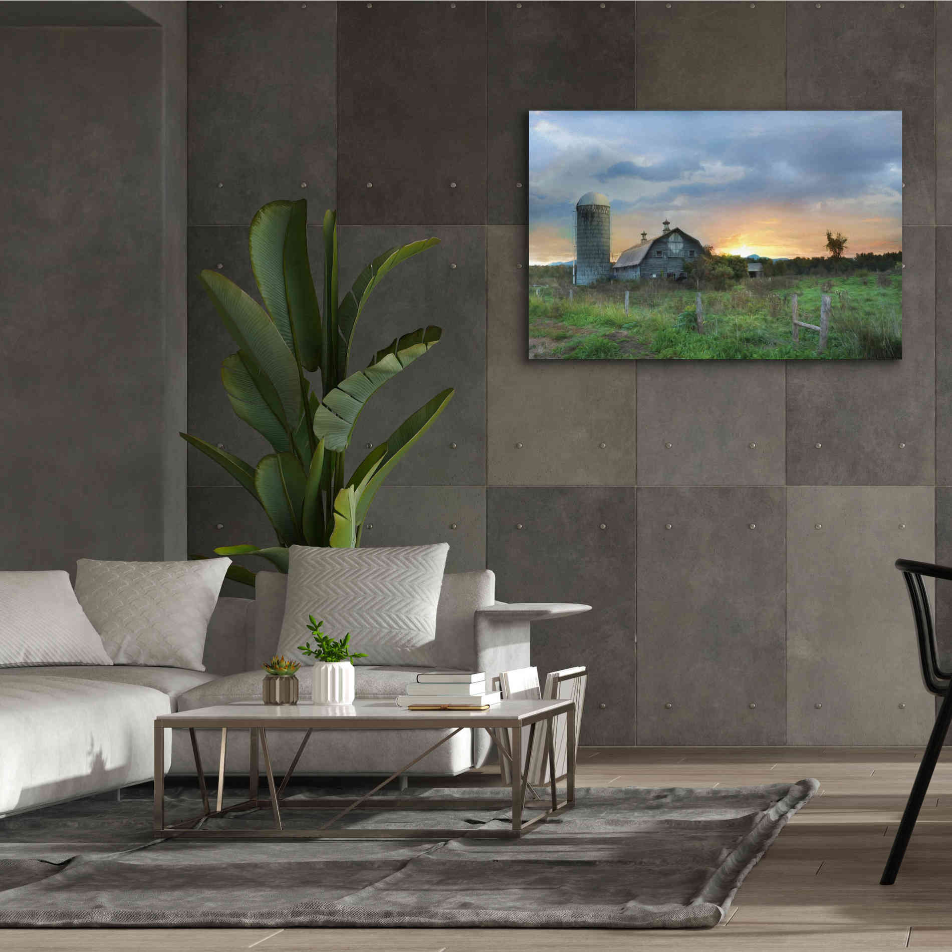'New Morning in Vermont' by Lori Deiter, Canvas Wall Art,60 x 40