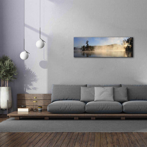 Image of 'Lake Luzerne Sunrise' by Lori Deiter, Canvas Wall Art,60 x 20