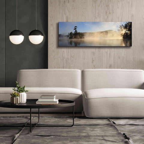 Image of 'Lake Luzerne Sunrise' by Lori Deiter, Canvas Wall Art,60 x 20