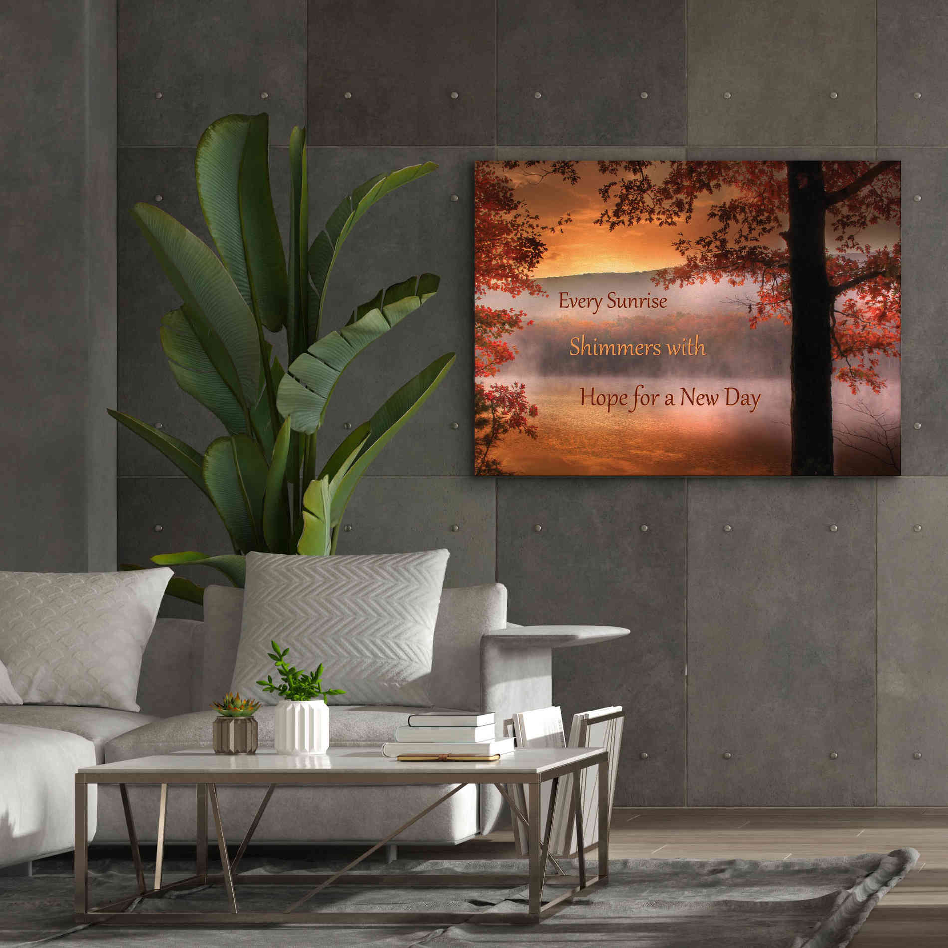 'Every Sunrise' by Lori Deiter, Canvas Wall Art,54 x 40