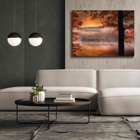 Image of 'Every Sunrise' by Lori Deiter, Canvas Wall Art,54 x 40