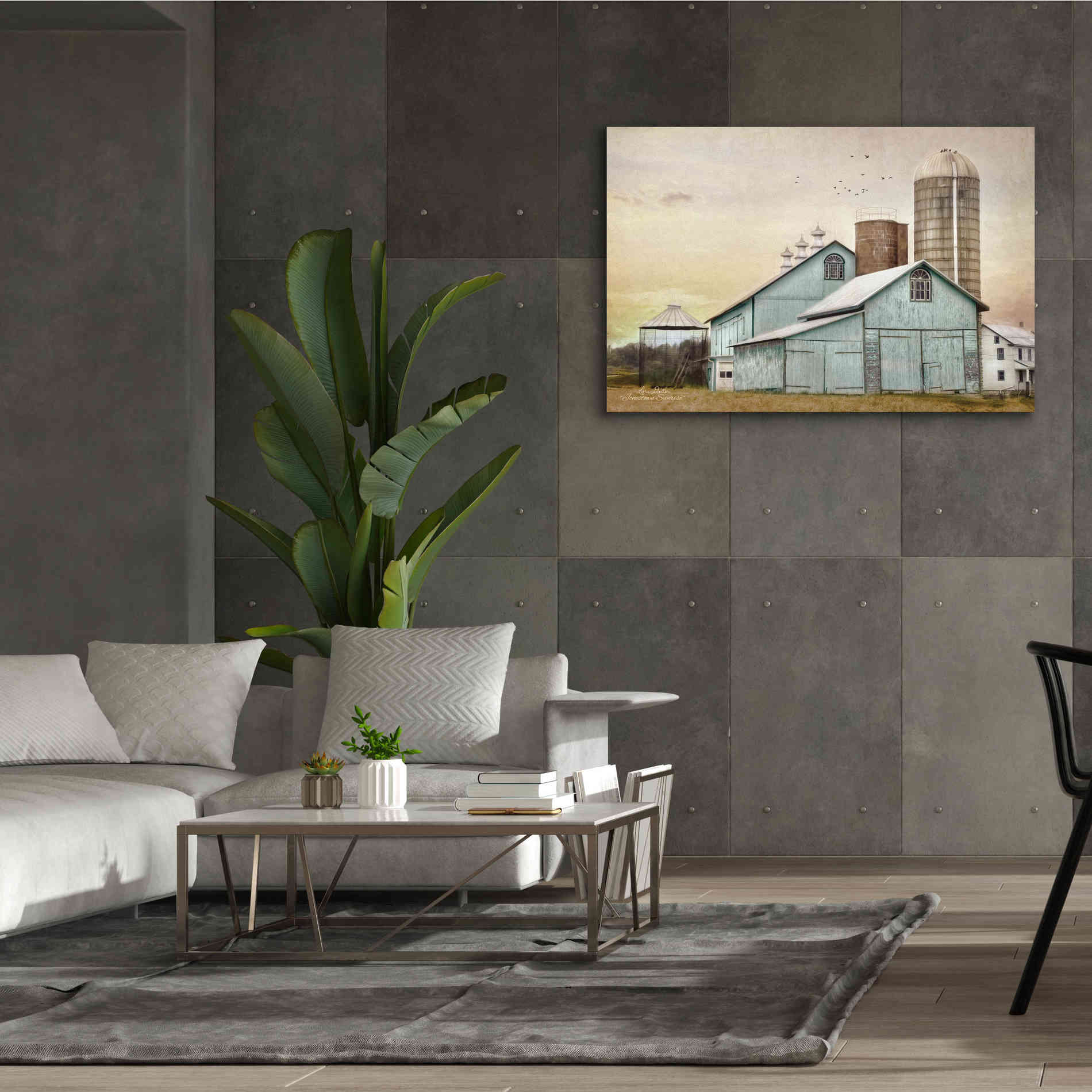 'Jonestown Sunrise' by Lori Deiter, Canvas Wall Art,60 x 40