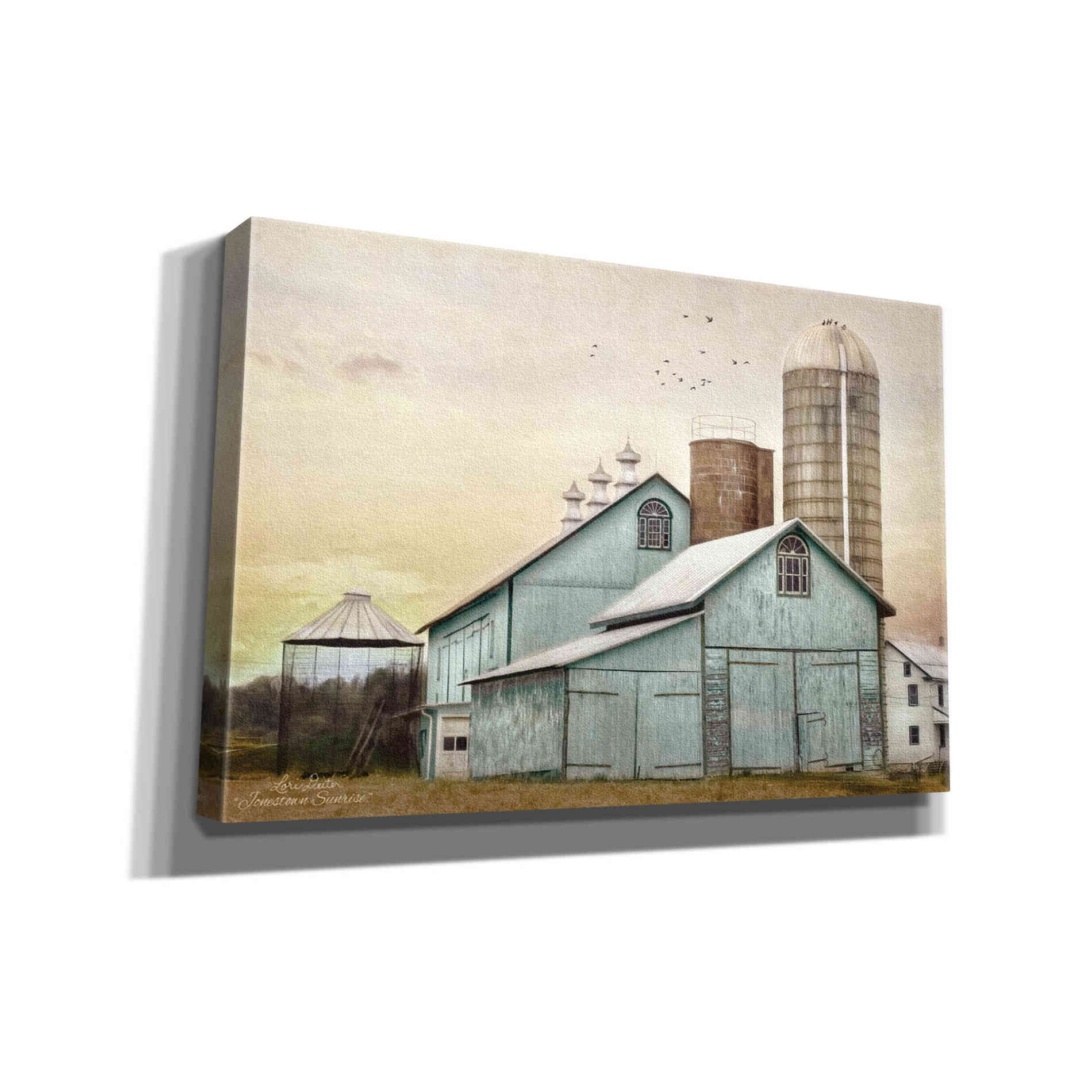 'Jonestown Sunrise' by Lori Deiter, Canvas Wall Art