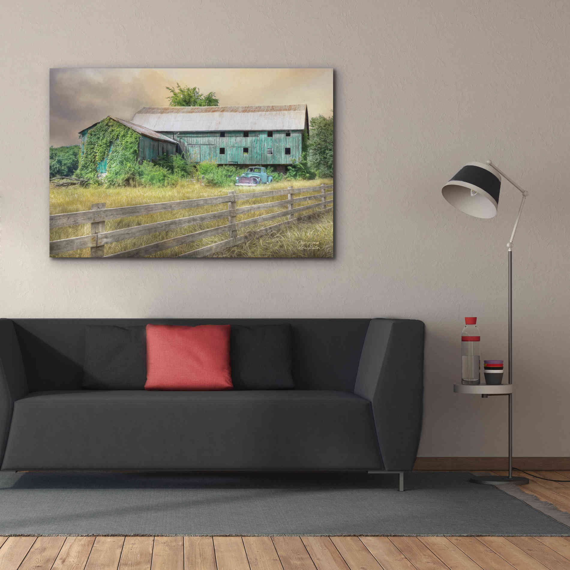 'Overgrown' by Lori Deiter, Canvas Wall Art,60 x 40