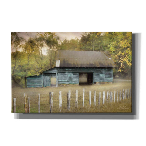 Image of 'Old Teal Shed' by Lori Deiter, Canvas Wall Art
