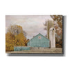 'Teal Barn and Silo' by Lori Deiter, Canvas Wall Art