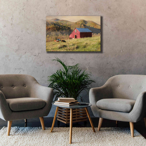 Image of 'Sunrise in the Valley' by Lori Deiter, Canvas Wall Art,40 x 26