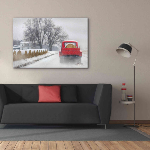 Image of 'Haulin' Hay' by Lori Deiter, Canvas Wall Art,60 x 40