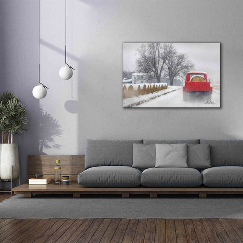 Image of 'Haulin' Hay' by Lori Deiter, Canvas Wall Art,60 x 40