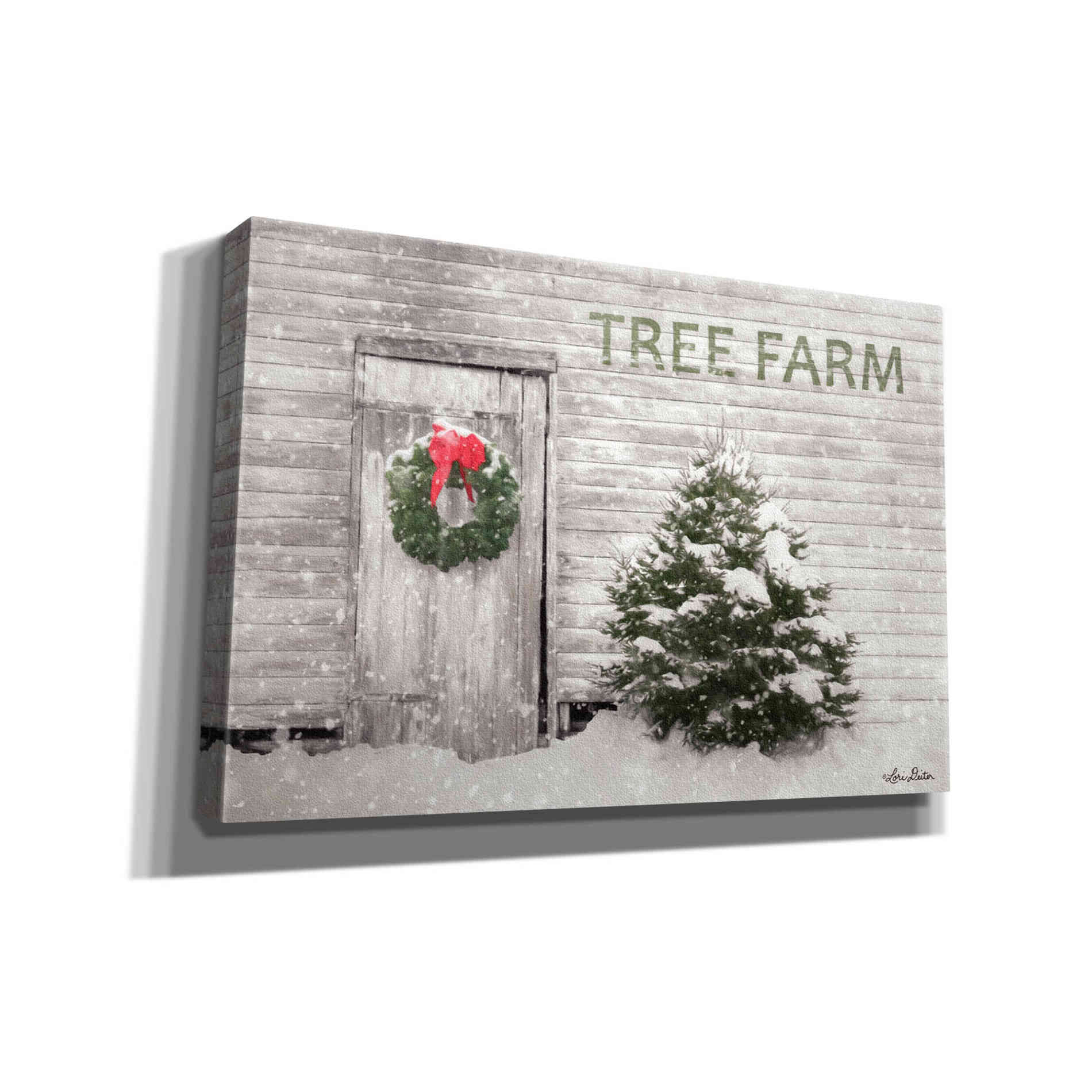 'Tree Farm' by Lori Deiter, Canvas Wall Art