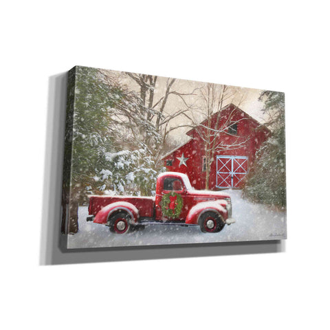 Image of 'Secluded Barn with Truck' by Lori Deiter, Canvas Wall Art