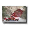 'Secluded Barn with Truck' by Lori Deiter, Canvas Wall Art