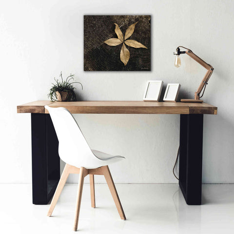 Image of 'Natural Buckeye Leaf' by Lori Deiter, Canvas Wall Art,24 x 20
