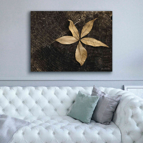 Image of 'Natural Buckeye Leaf' by Lori Deiter, Canvas Wall Art,54 x 40