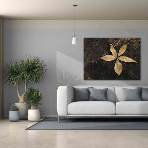 Image of 'Natural Buckeye Leaf' by Lori Deiter, Canvas Wall Art,54 x 40