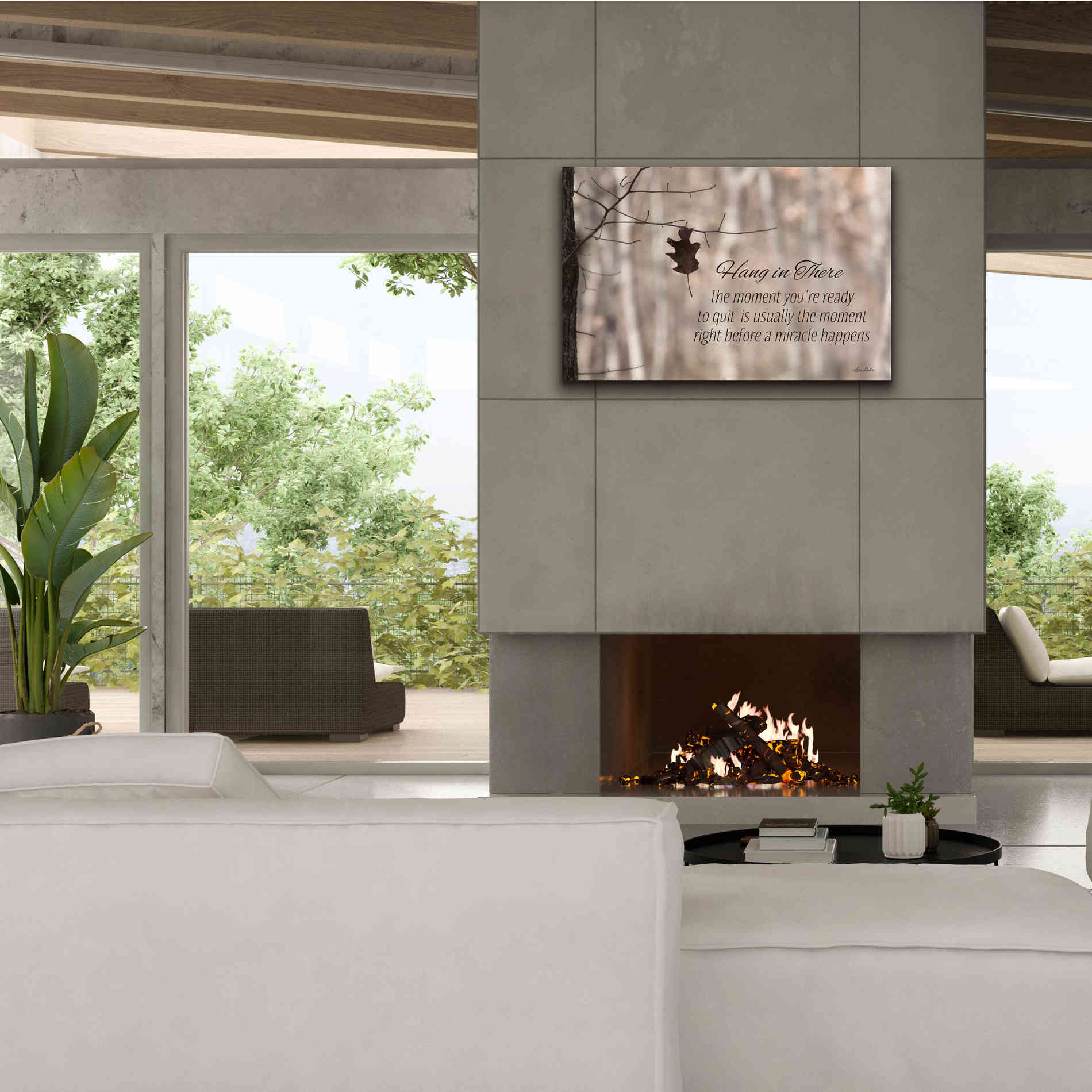 'Hang in There' by Lori Deiter, Canvas Wall Art,40 x 26