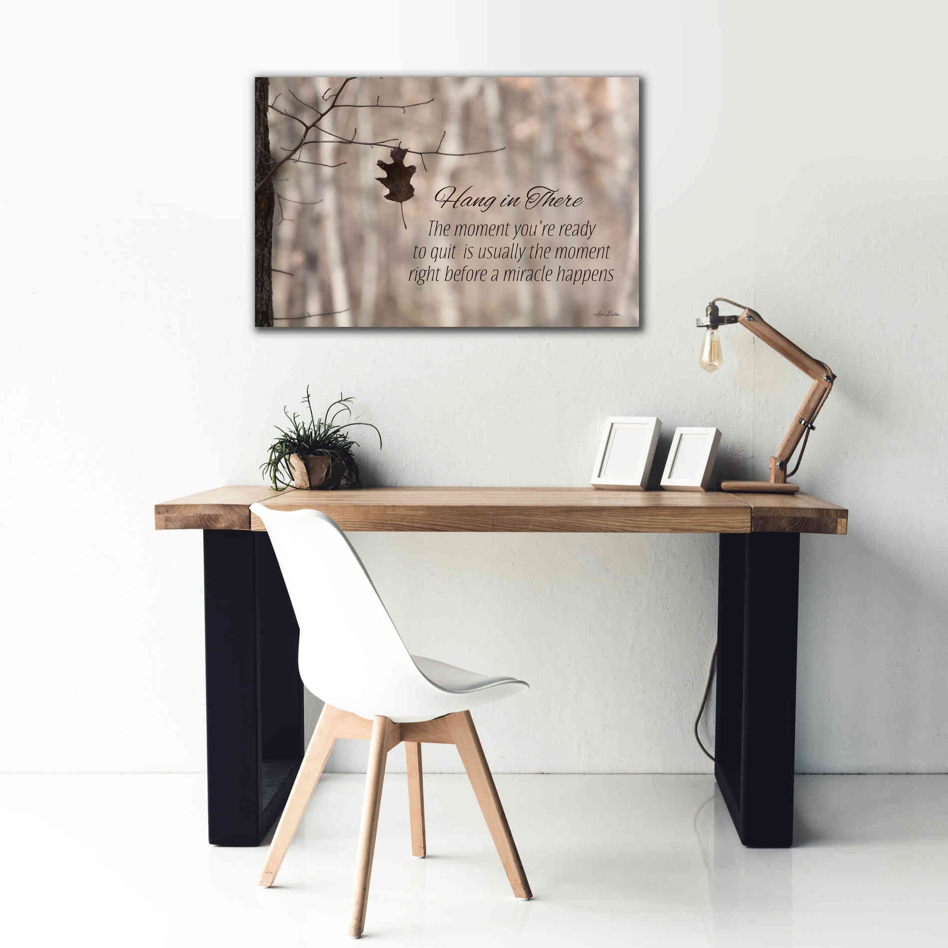 'Hang in There' by Lori Deiter, Canvas Wall Art,40 x 26