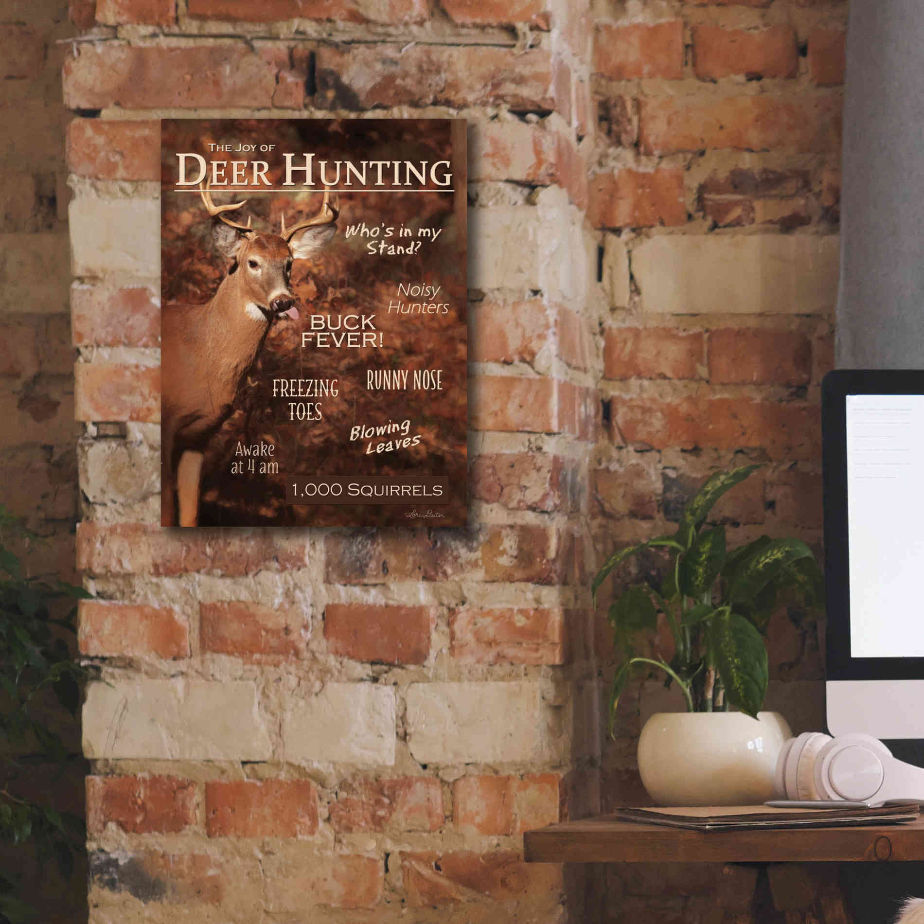 'Joy of Hunting' by Lori Deiter, Canvas Wall Art,12 x 16