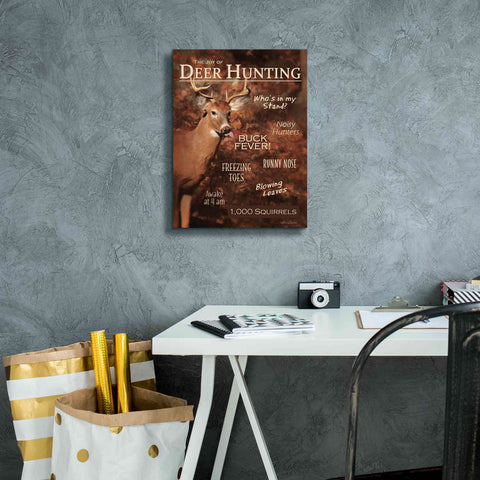 Image of 'Joy of Hunting' by Lori Deiter, Canvas Wall Art,12 x 16