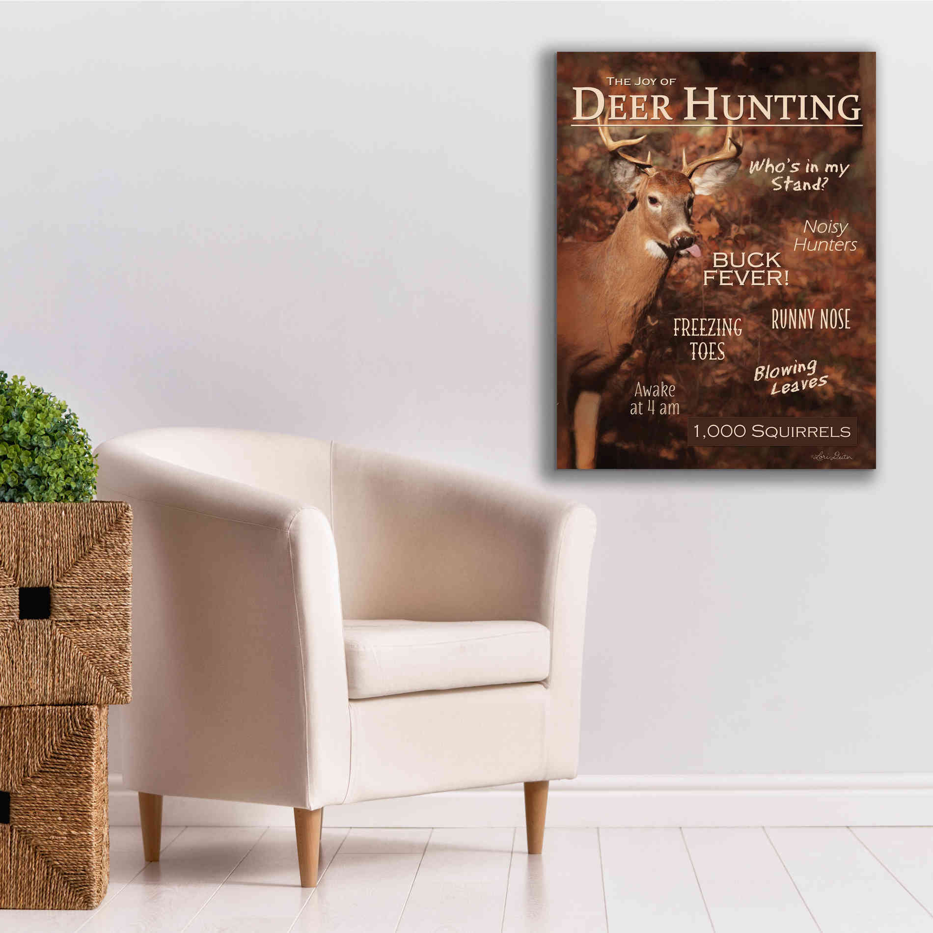 'Joy of Hunting' by Lori Deiter, Canvas Wall Art,26 x 34