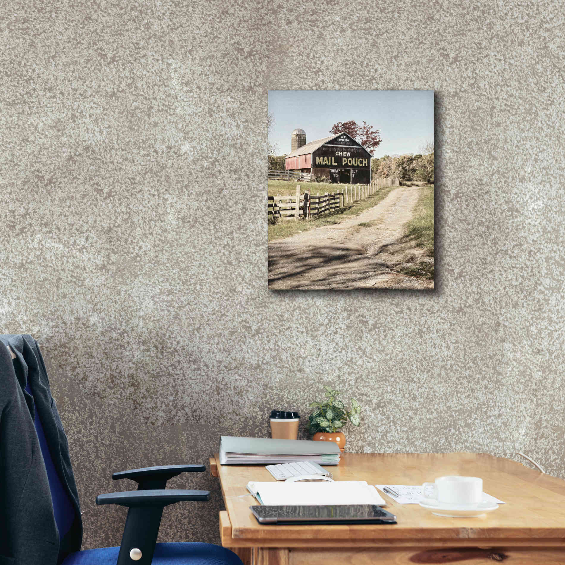 'Mail Pouch Lane' by Lori Deiter, Canvas Wall Art,20 x 24