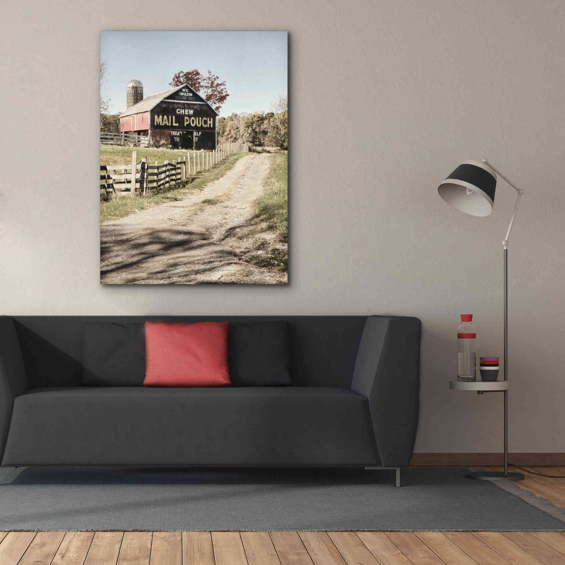'Mail Pouch Lane' by Lori Deiter, Canvas Wall Art,40 x 54