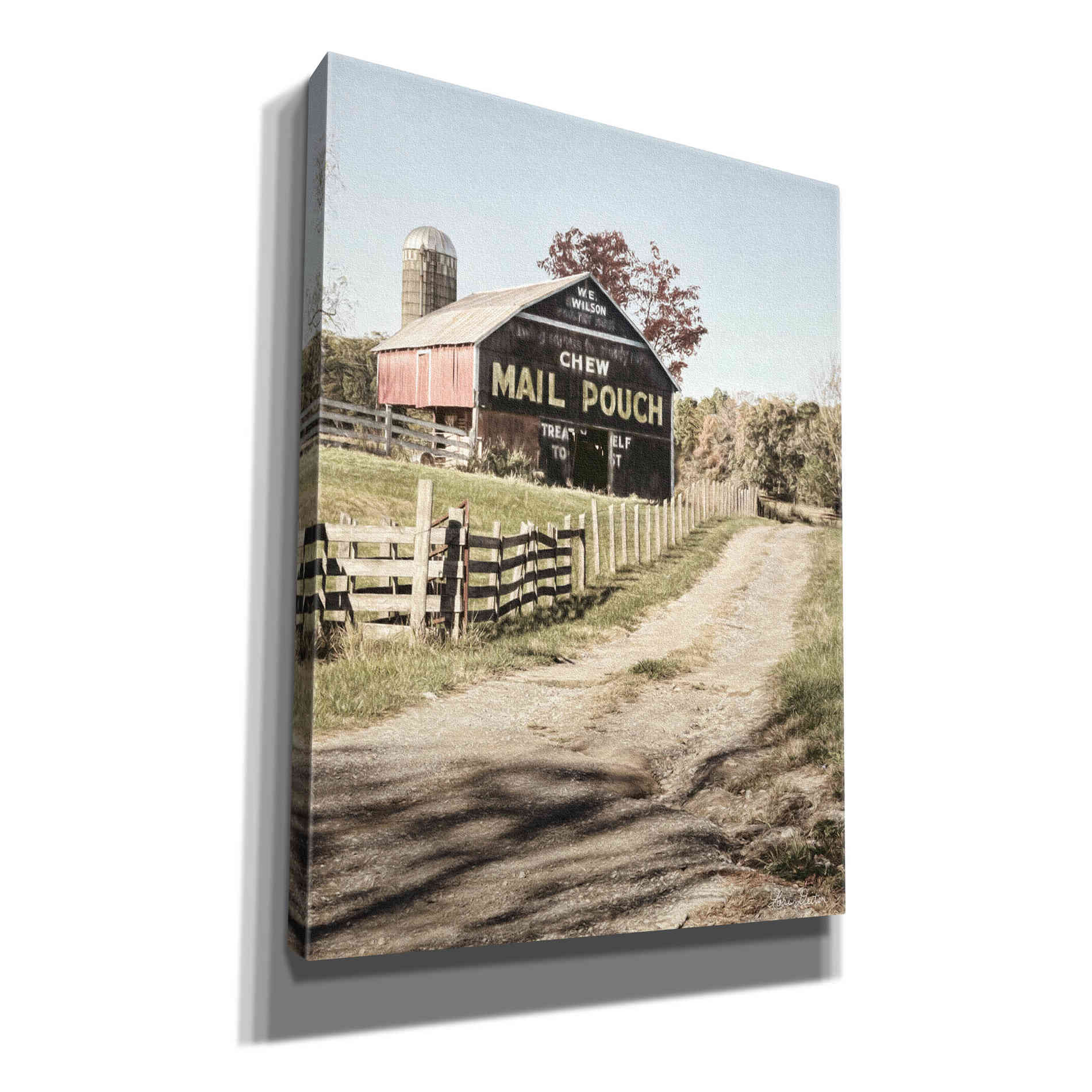 'Mail Pouch Lane' by Lori Deiter, Canvas Wall Art