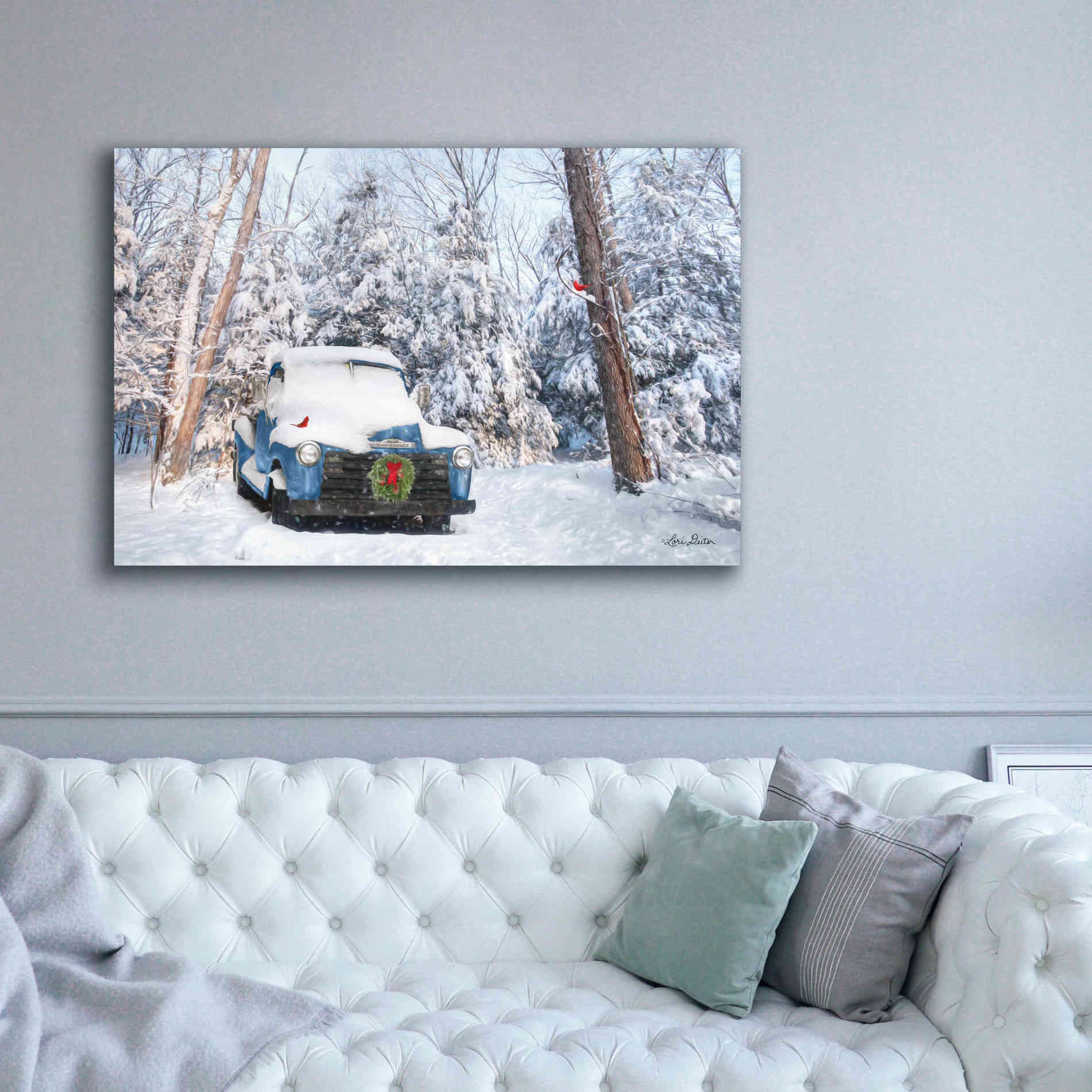 'Winter Storage' by Lori Deiter, Canvas Wall Art,60 x 40