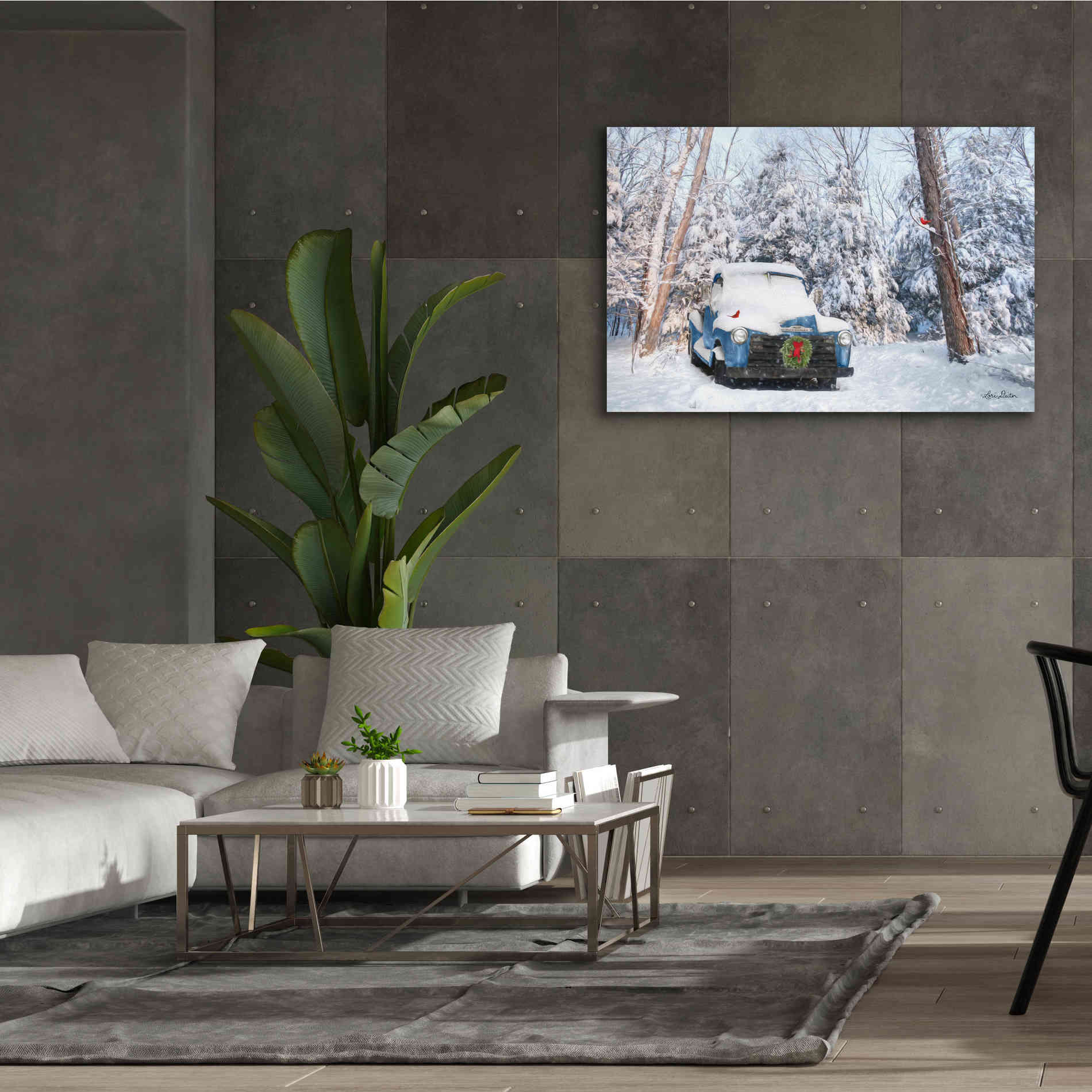 'Winter Storage' by Lori Deiter, Canvas Wall Art,60 x 40