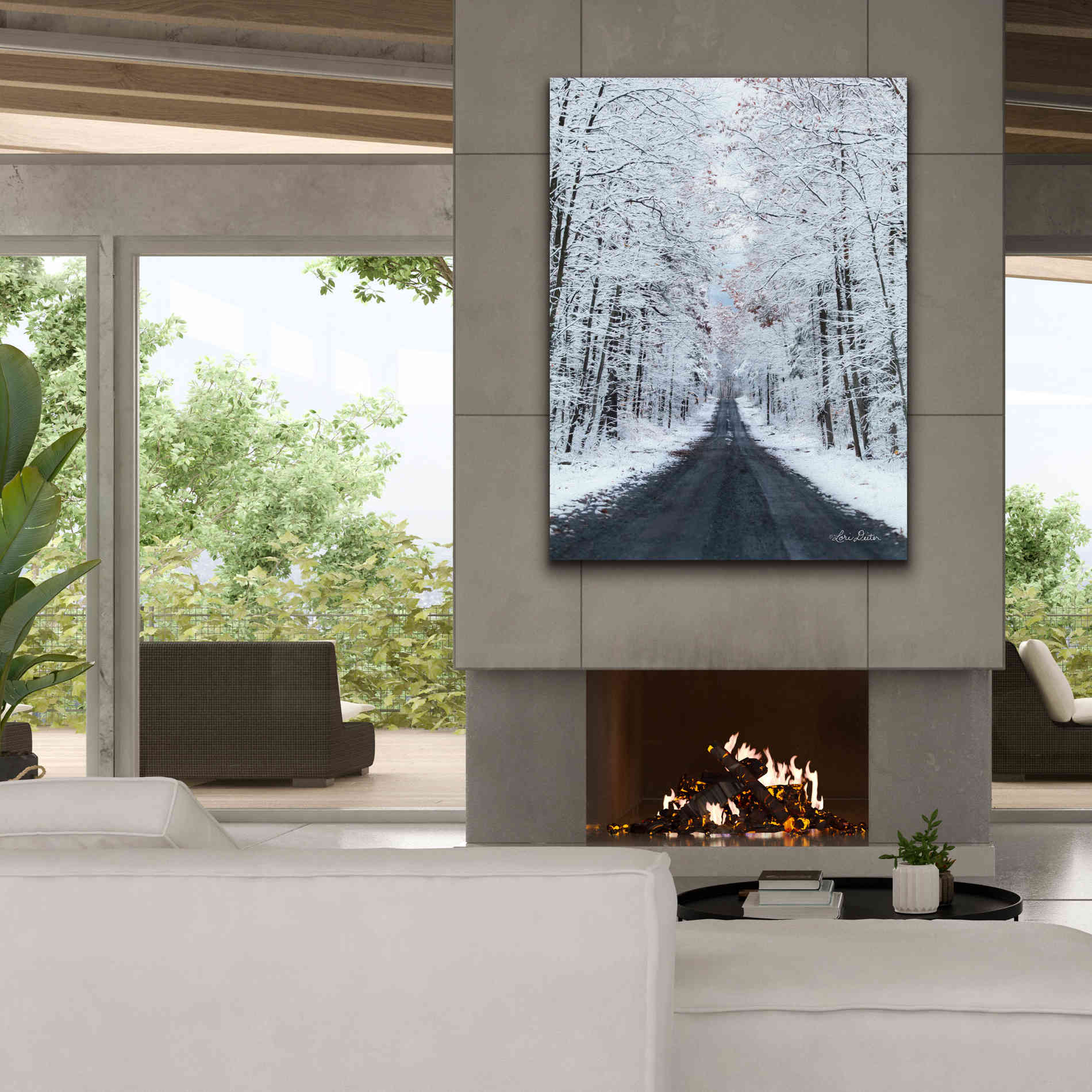 'All Roads Lead Home' by Lori Deiter, Canvas Wall Art,40 x 54