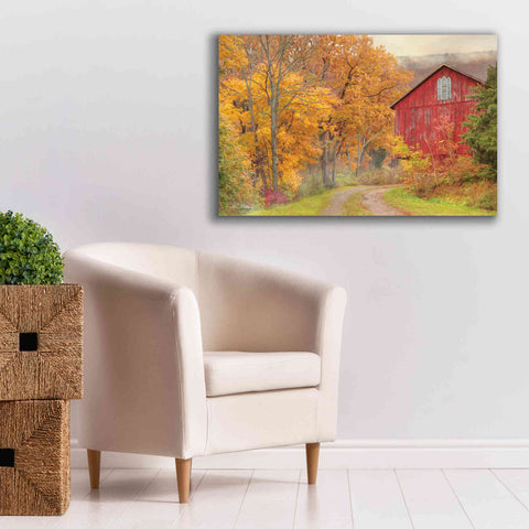 Image of 'Hidden Barn' by Lori Deiter, Canvas Wall Art,40 x 26