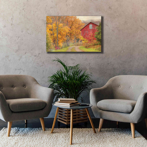 Image of 'Hidden Barn' by Lori Deiter, Canvas Wall Art,40 x 26