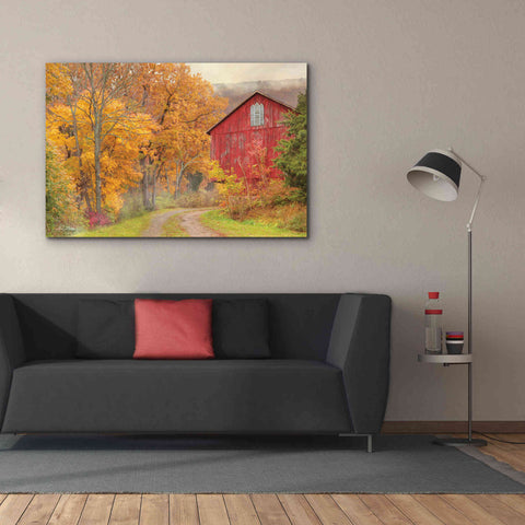 Image of 'Hidden Barn' by Lori Deiter, Canvas Wall Art,60 x 40