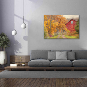 'Hidden Barn' by Lori Deiter, Canvas Wall Art,60 x 40