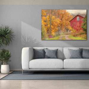 'Hidden Barn' by Lori Deiter, Canvas Wall Art,60 x 40