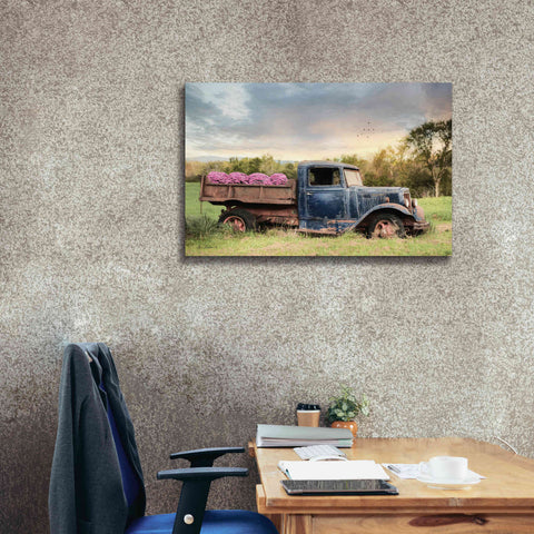 Image of 'Flower Delivery' by Lori Deiter, Canvas Wall Art,40 x 26